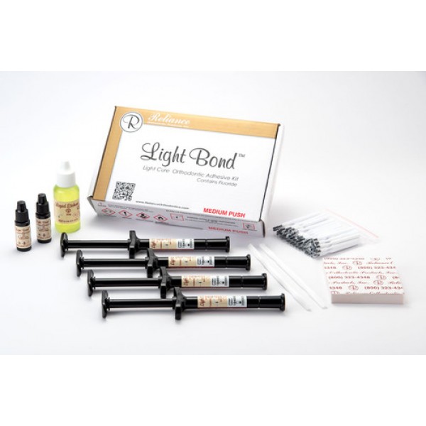 LIGHT BOND MEDIUM PUSH SYRINGE KIT WITH FLUORIDE